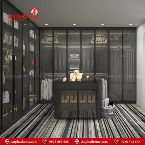 Mẫu tủ quần áo đẹp thiết kế hiện đại