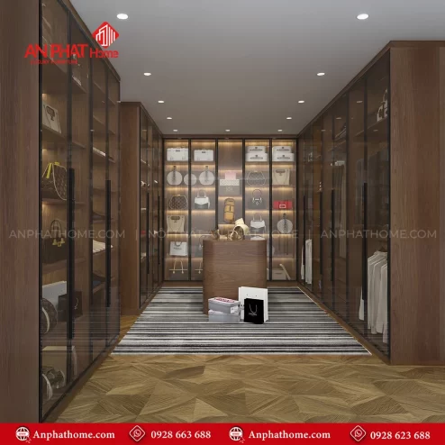 Mẫu tủ quần áo đóng theo yêu cầu