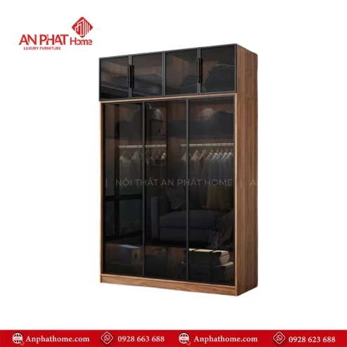 Mẫu tủ quần áo trong phòng ngủ hiện đại