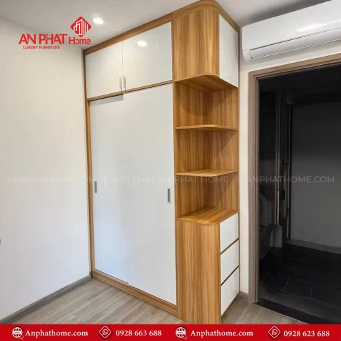 Tủ Quần Áo Cánh Lùa TA-557 An Phát Home