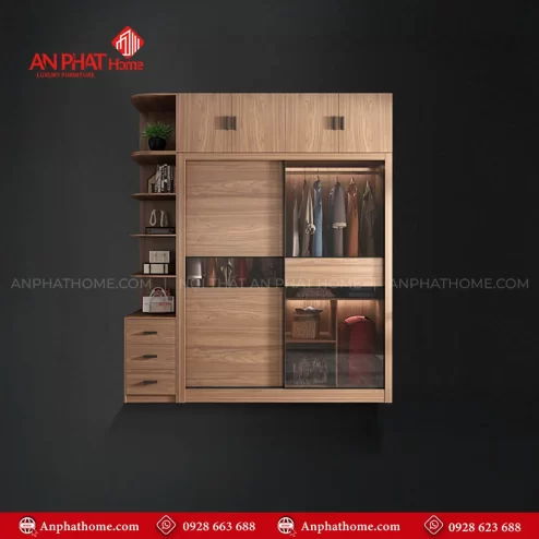 Mẫu tủ quần áo trong phòng ngủ