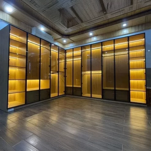 Tủ Quần Áo Gỗ Cánh Kính Sang Trọng TA-553 An Phát Home