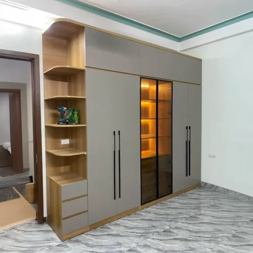 Tủ Quần Áo Gỗ Công Nghiệp TA-536 An Phát Home