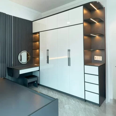 Tủ Quần Áo Gỗ TA-550 An Phát Home