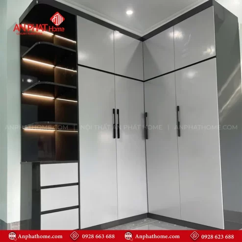 Tủ quần áo thông minh cho phòng nhỏ