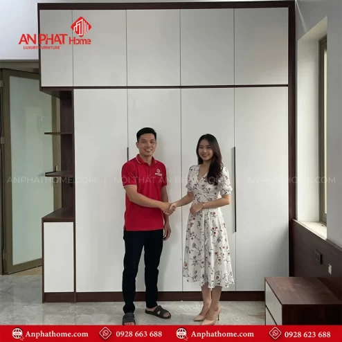 Mẫu tủ quần áo gỗ đẹp hiện đại