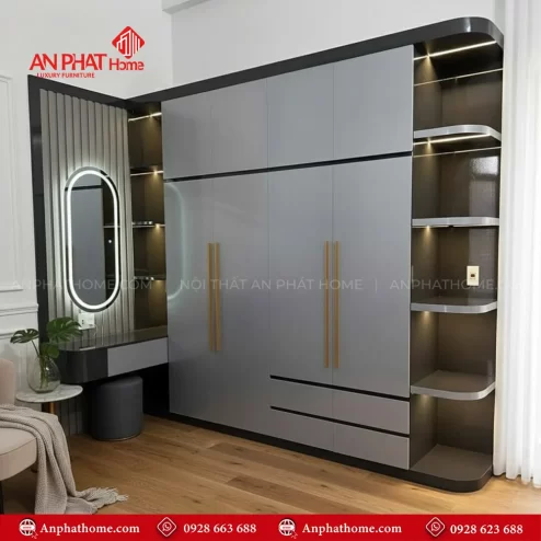 Tủ Quần Áo Nhựa Hiện Đại TA-519 An Phát Home