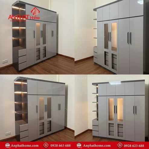 Tủ quần áo thiết kế theo yêu cầu