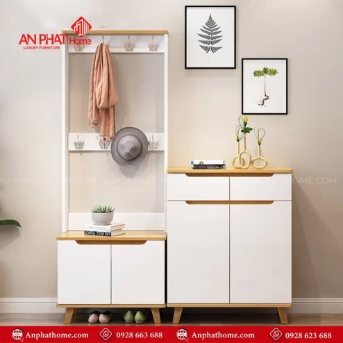 Tủ để giày dép gỗ đẹp mắt, sang trọng T-5478 An Phát Home