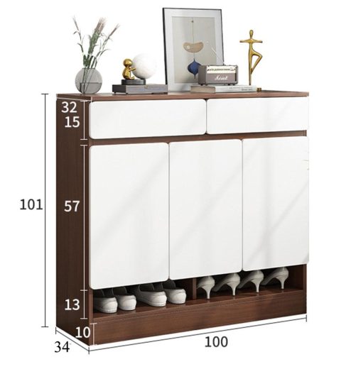 Tủ giày dép đa năng đẹp hiện đại, sang trọng T-5473 An Phát Home