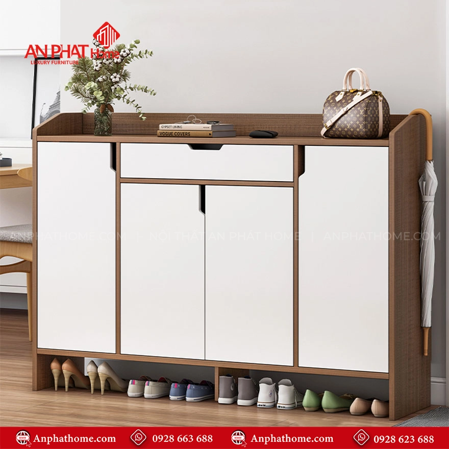 Tủ giày dép đa năng thiết kế đẹp mắt T-5474 11 Tủ giày dép đa năng thiết kế đẹp mắt T-5474 An Phát Home