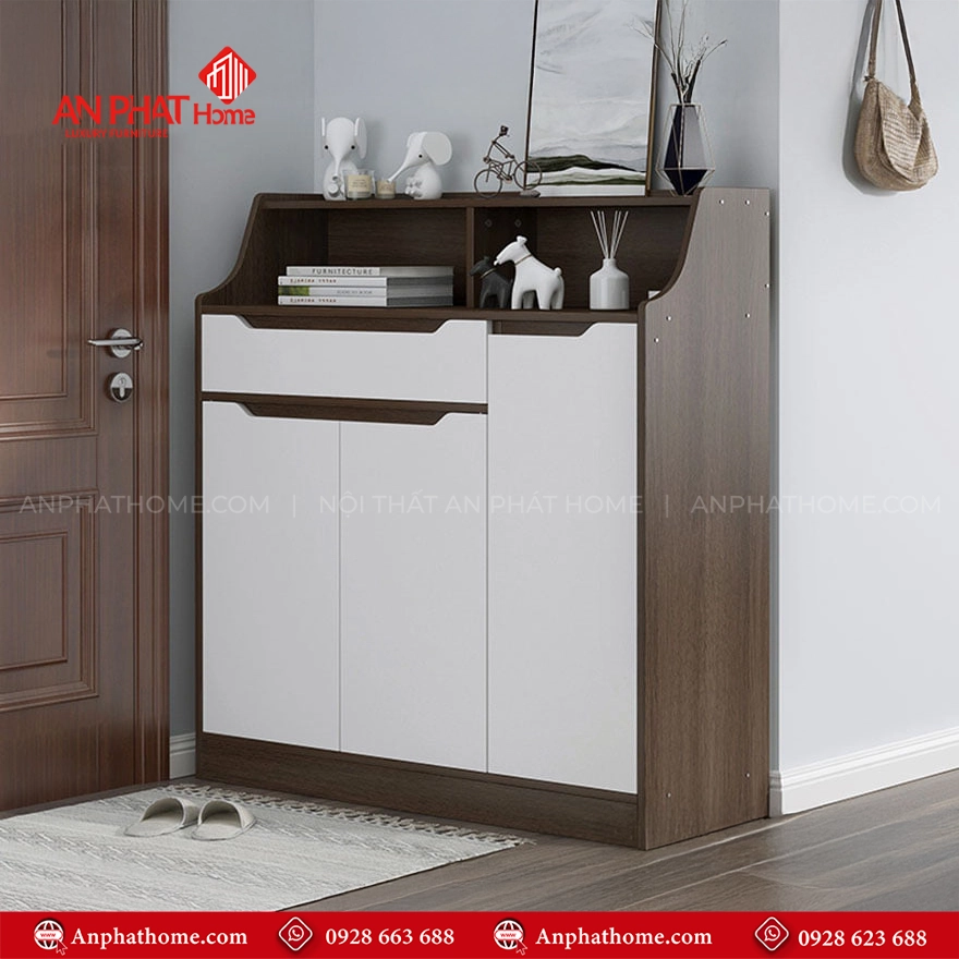 Tủ giày gỗ công nghiệp thiết kế hiện đại T-5476 9 Tủ giày gỗ công nghiệp thiết kế hiện đại T-5476 An Phát Home