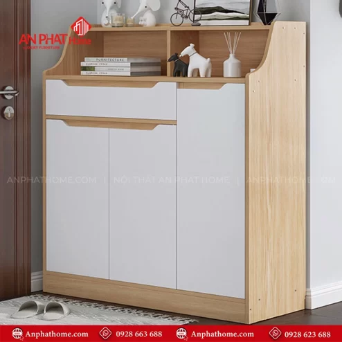 Top 33 mẫu tủ đựng giày gỗ thông minh