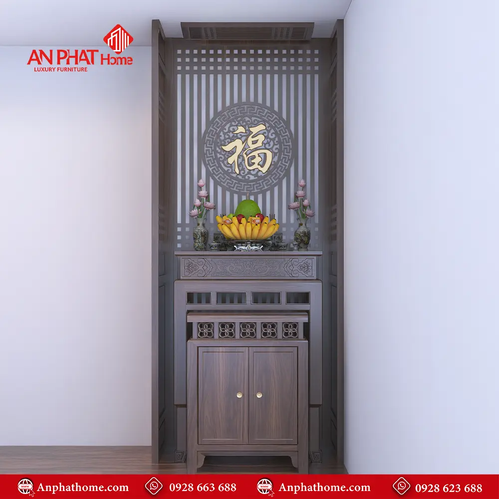 Bàn Thờ Cho Nhà Chung Cư BT-2381 3 Bàn Thờ Cho Nhà Chung Cư BT-2381