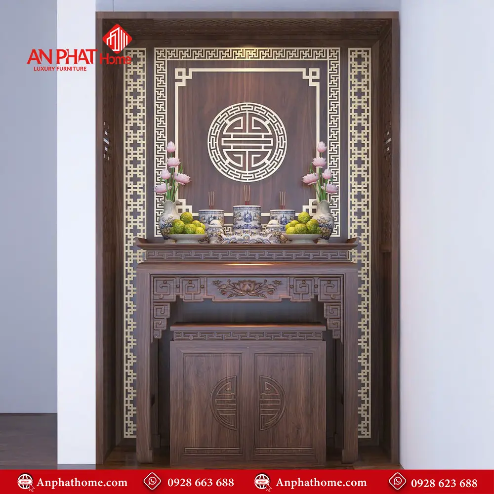 Bàn Thờ Chung Cư Hiện Đại BT-2373 3 Bàn Thờ Chung Cư Hiện Đại BT-2373