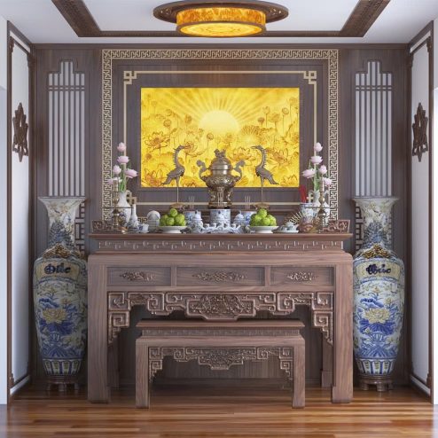 Bàn Thờ Đẹp Hiện Đại BT-2340