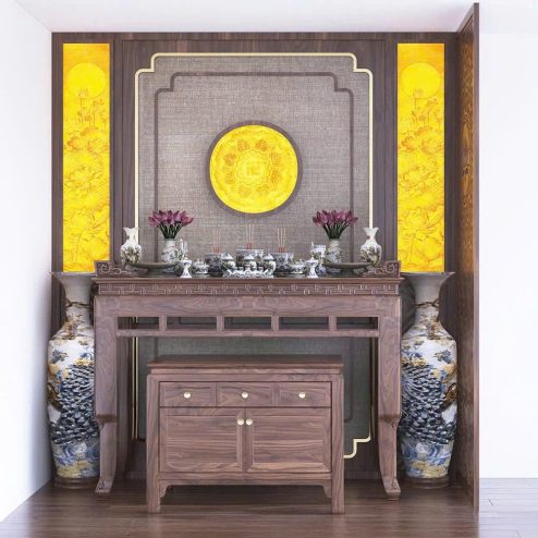 Bàn Thờ Gia Tiên Hiện Đại BT-2317