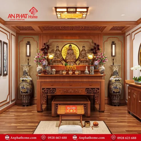Bàn Thờ Tam Cấp Hiện Đại BT-2390
