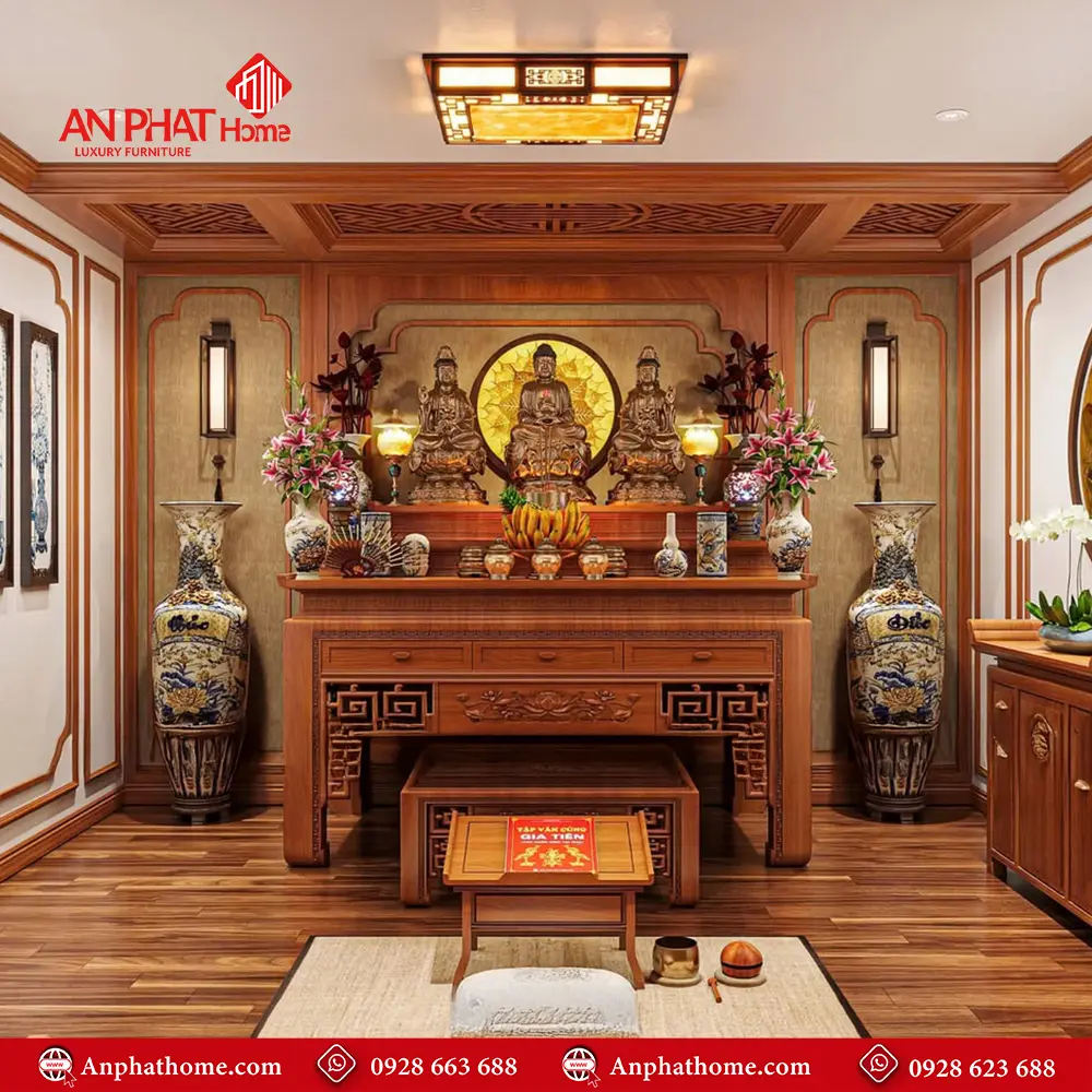 Bàn Thờ Tam Cấp Hiện Đại BT-2390 3 Bàn Thờ Tam Cấp Hiện Đại BT-2390
