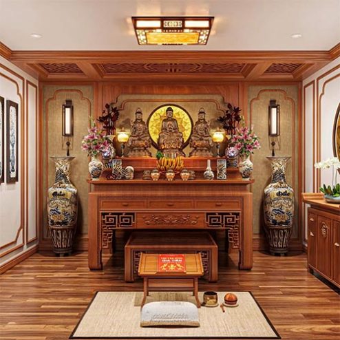 Bàn Thờ Tam Cấp Hiện Đại BT-2390