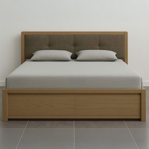 Giường Bọc Nệm Đẹp GN-252