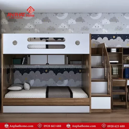 giuong ngu 2 tang go cong nghiep gn 31900003