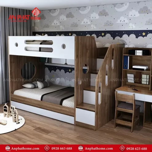 giuong ngu 2 tang go cong nghiep gn 31900004