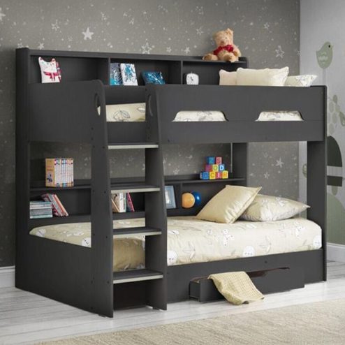 Giường Ngủ 2 Tầng Kết Hợp Kệ GN-336