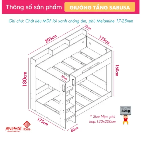 giuong ngu 2 tang mau don gian gn 30400009