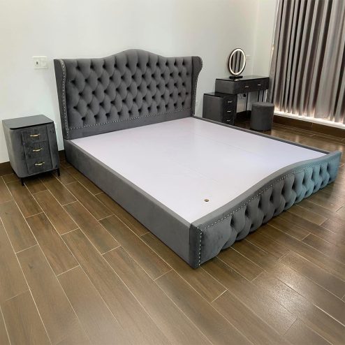 Giường Ngủ Bọc Nhung Siêu Sang GN-268