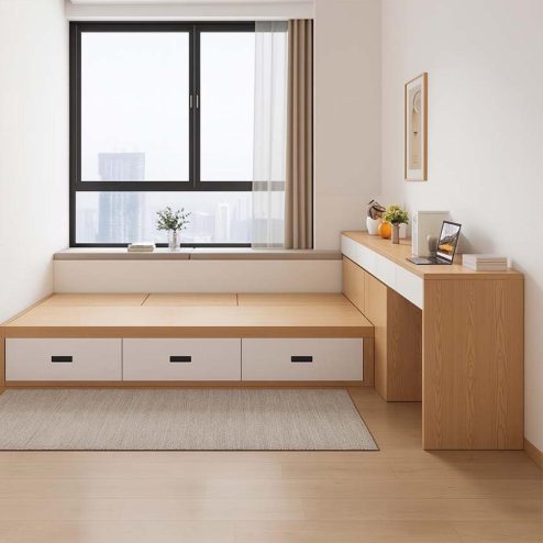 Giường Ngủ Đẹp Có Ngăn Kéo GN-213