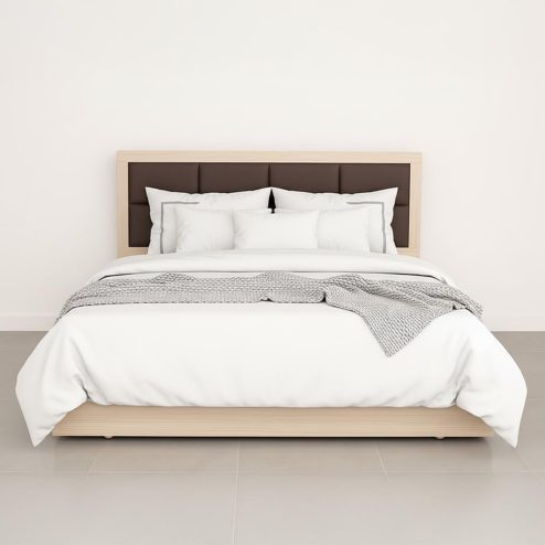 Giường Ngủ Đẹp Đầu Giường Bọc Nệm GN-249