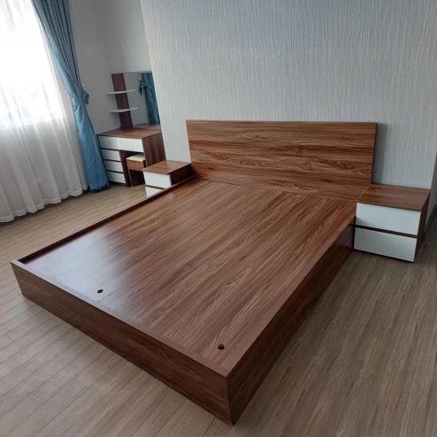 Giường Ngủ Gỗ Đẹp GN-307