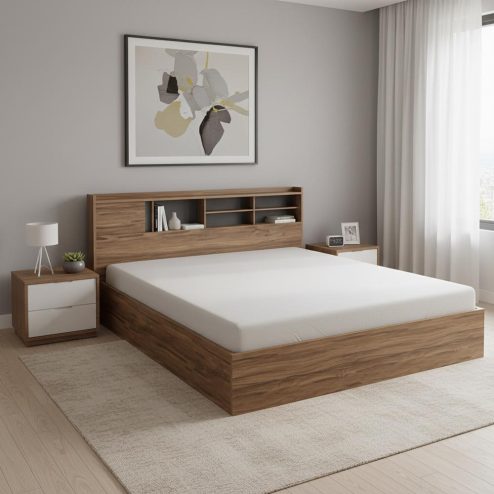 Giường Ngủ Gỗ Hiện Đại GN-293