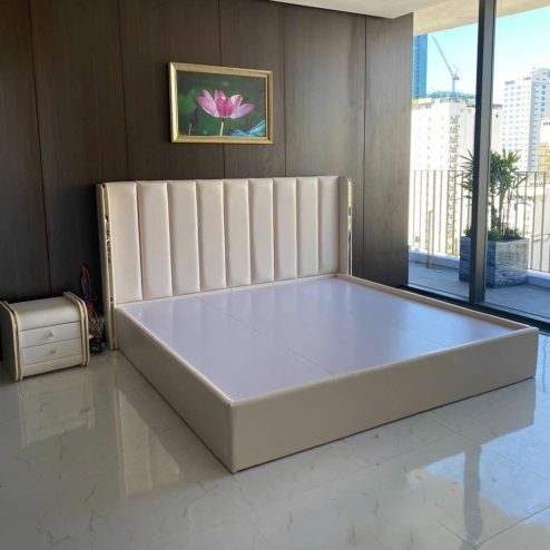Giường Ngủ Hiện Đại Bọc Da GN-267
