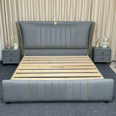 Giường Ngủ Hiện Đại Bọc Da GN-269