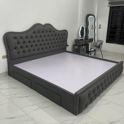 Giường Ngủ Hiện Đại Bọc Da GN-272