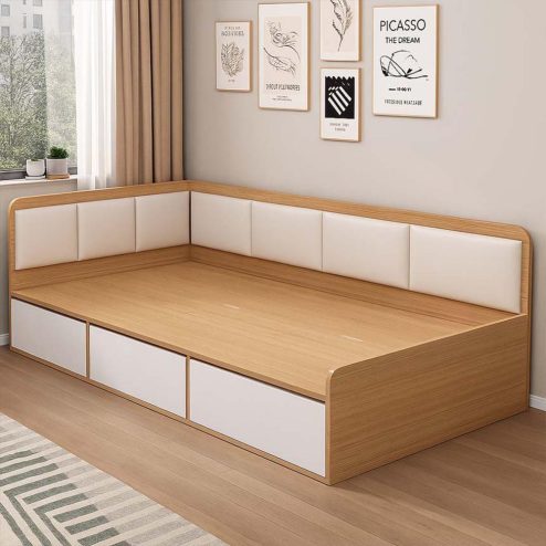 Giường Ngủ Hiện Đại Có Hộc Kéo GN-218