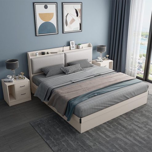 Giường Ngủ Hiện Đại Gỗ Công Nghiệp GN-219