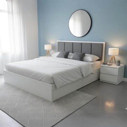 Giường Ngủ Hiện Đại Gỗ Công Nghiệp GN-257