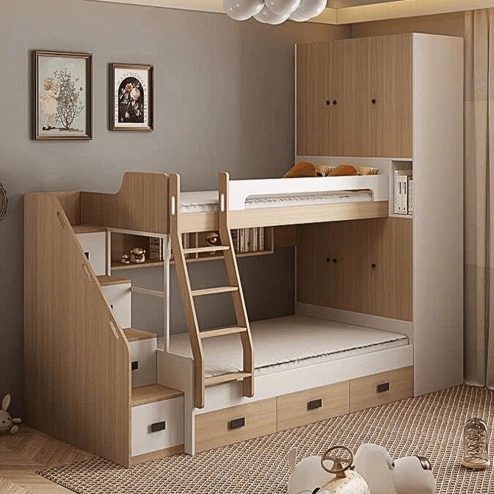 Giường Ngủ Thông Minh 2 Tầng GN-308