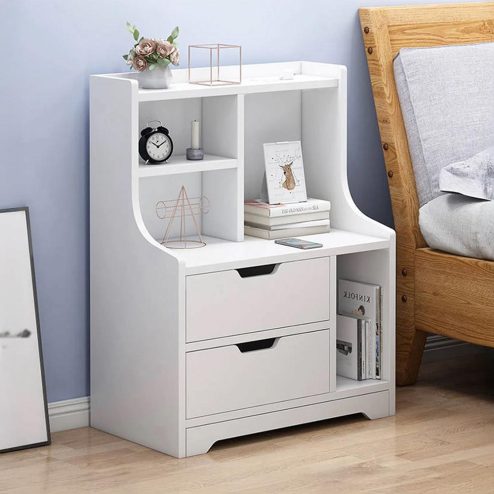 Kệ Gỗ Đầu Giường Gỗ MDF -T5418