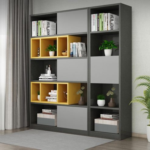 Kệ Sách Bằng Gỗ Thiết Kế Hiện Đại T-5460