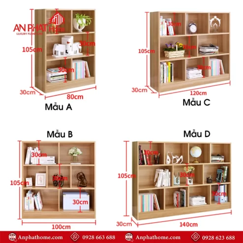 ke sach dung gia dinh t 544900002