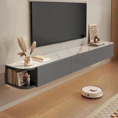 Kệ Tivi Gắn Tường Gỗ Thông Minh T-5415