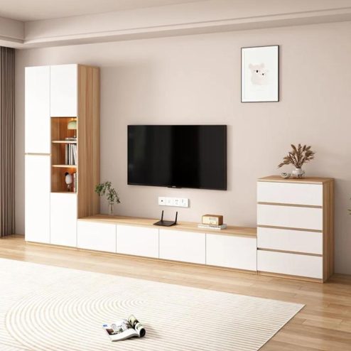 Kệ Tivi Kết Hợp Tủ Gỗ Công Nghiệp T-5403