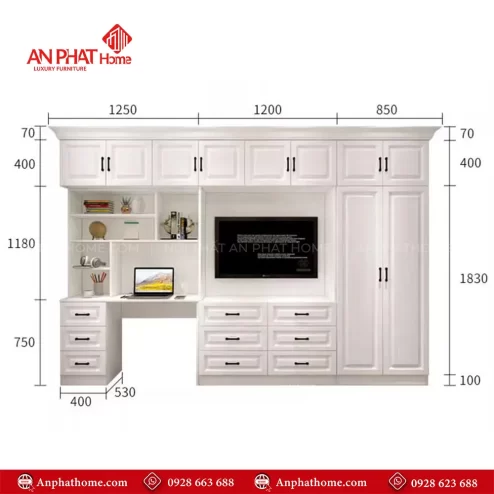 ke tivi phong ngu ket hop tu ao t 536700001