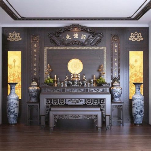 Không Gian Thờ Hiện Đại Cao Cấp BT-2312