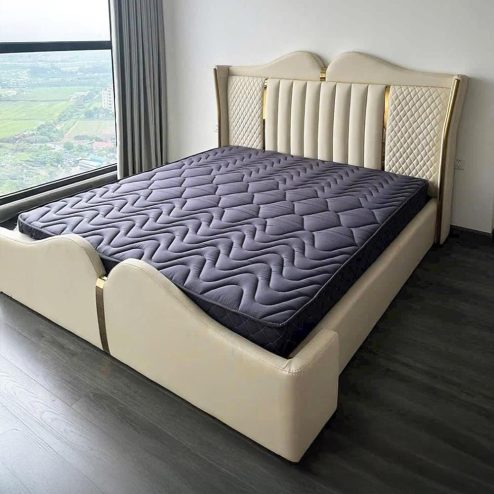 Mẫu Giường Đẹp Bọc Da Cao Cấp GN-278