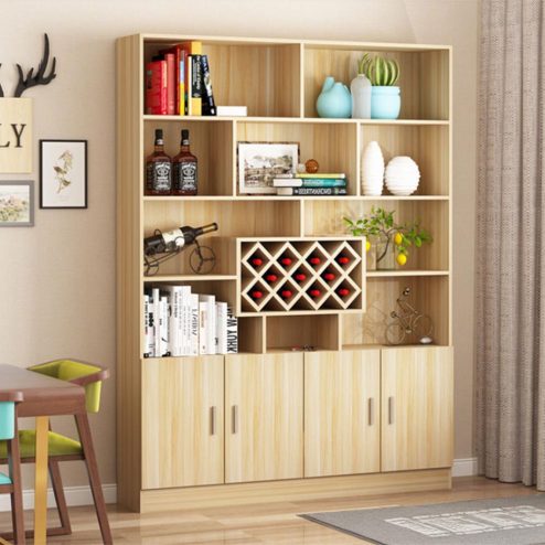Mẫu Tủ Rượu Phòng Khách Thiết Kế Hiện Đại T-5327
